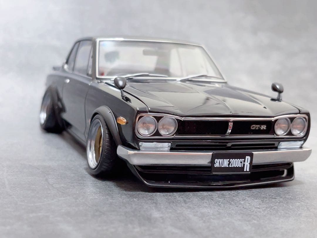 カスタム品　オートアート 1/18 日産 スカイライン GT-R（KPGC10）