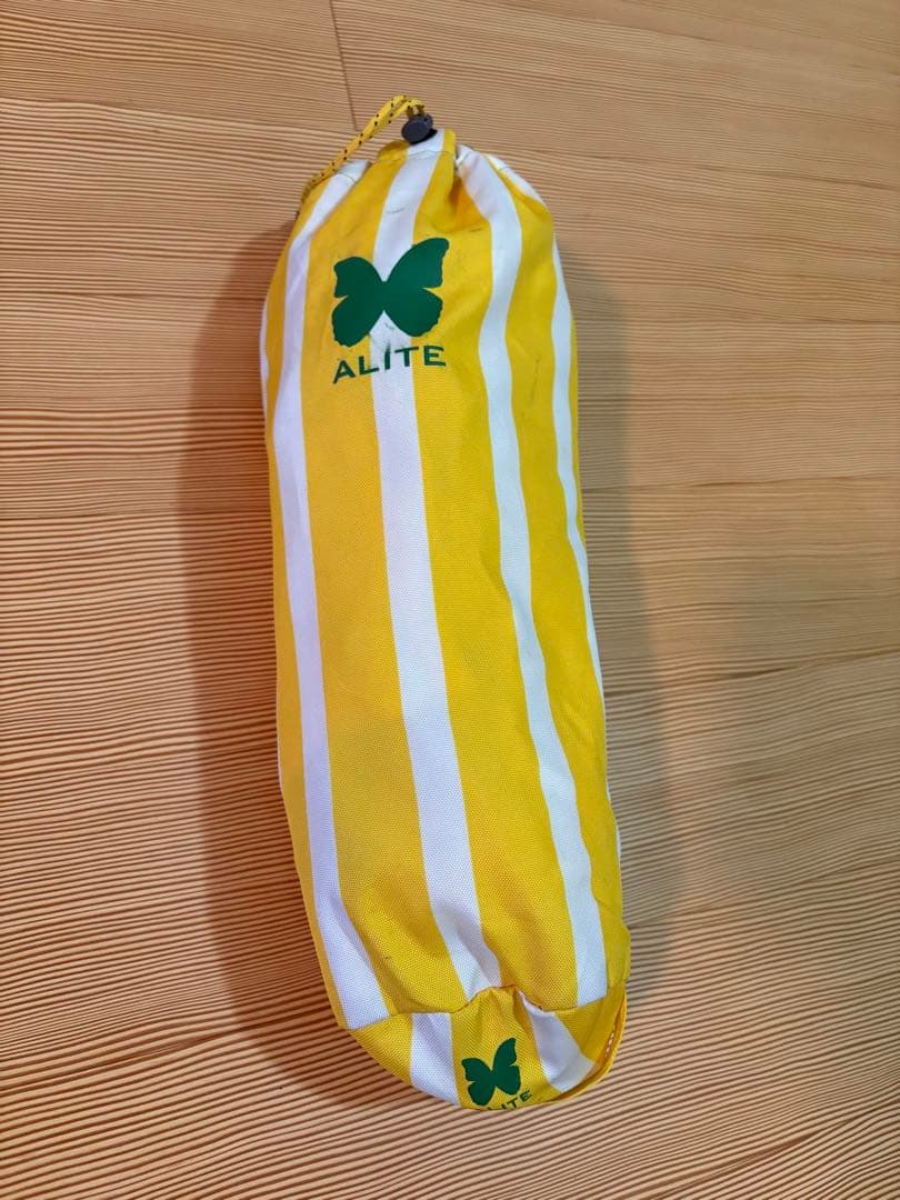 エーライト マンティスチェア イエロー系 美品 ゆるキャン