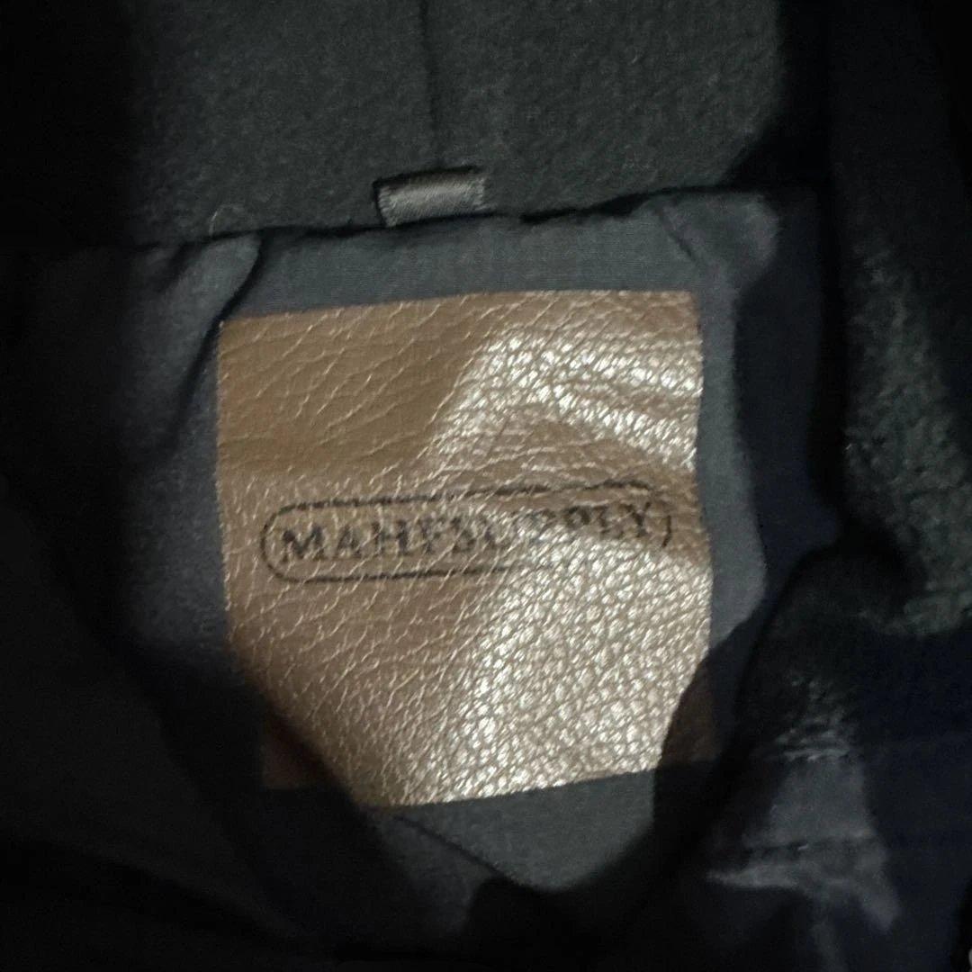 美品　MAHF マーフ　コーチジャケット　フード付き　裏起毛　サイズM