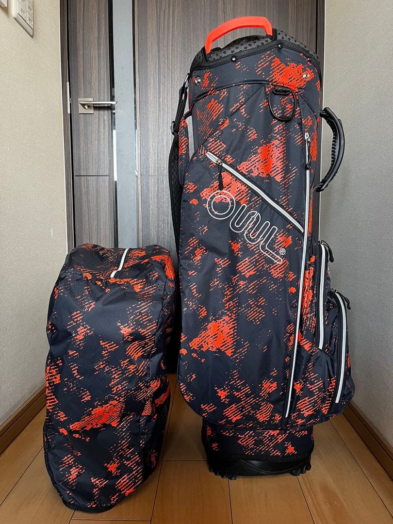 超美品OUULオウル 超軽量1.9kg カートキャディバッグ 14分割9.5型