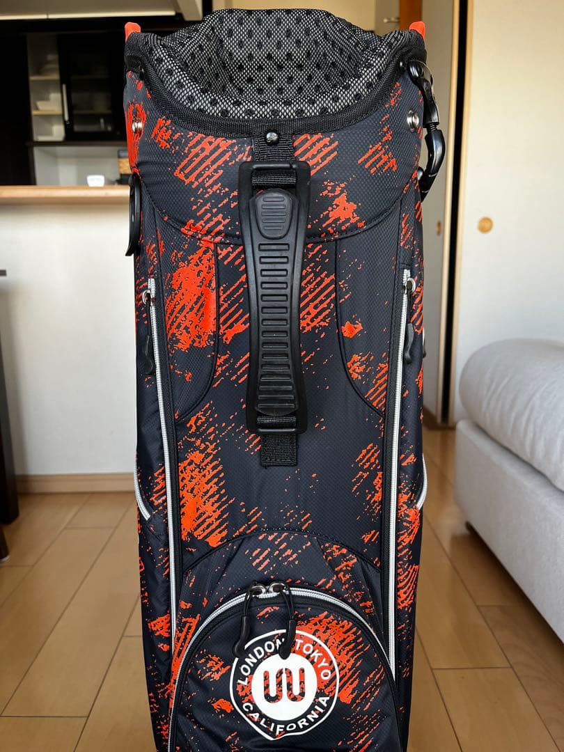 超美品OUULオウル 超軽量1.9kg カートキャディバッグ 14分割9.5型