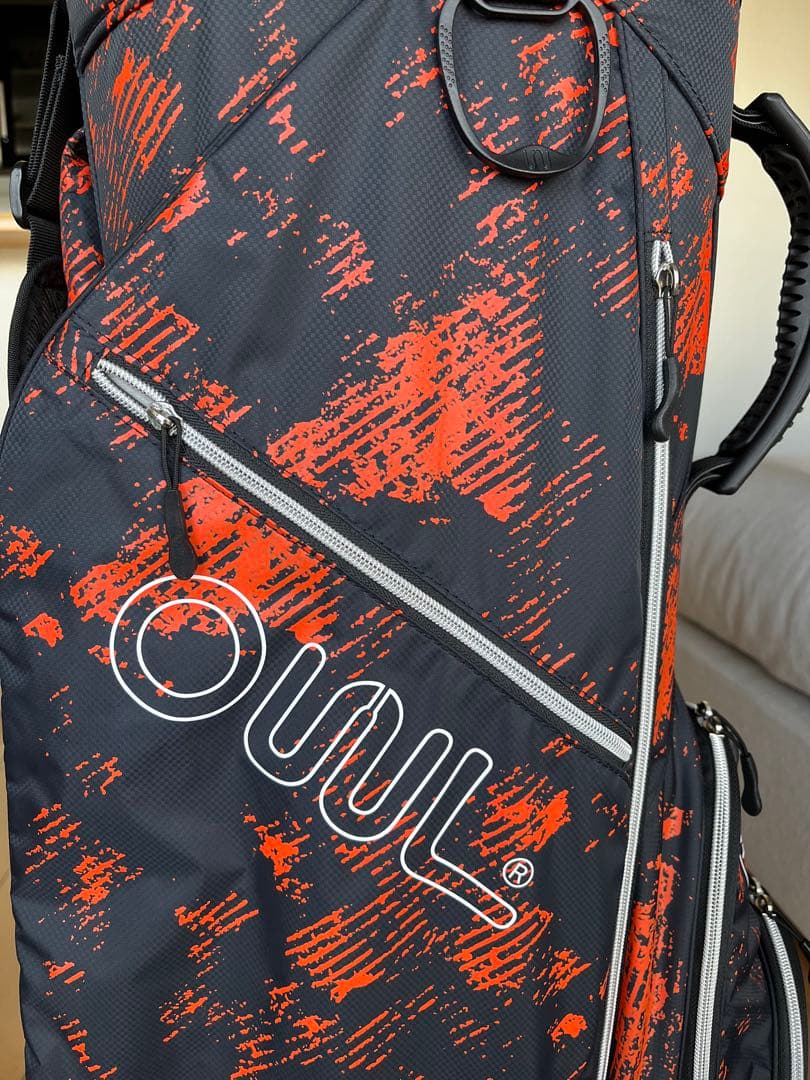 超美品OUULオウル 超軽量1.9kg カートキャディバッグ 14分割9.5型