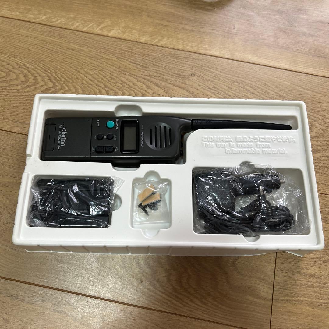 JQ-10 特定小電力トランシーバー　clarion 2台セット