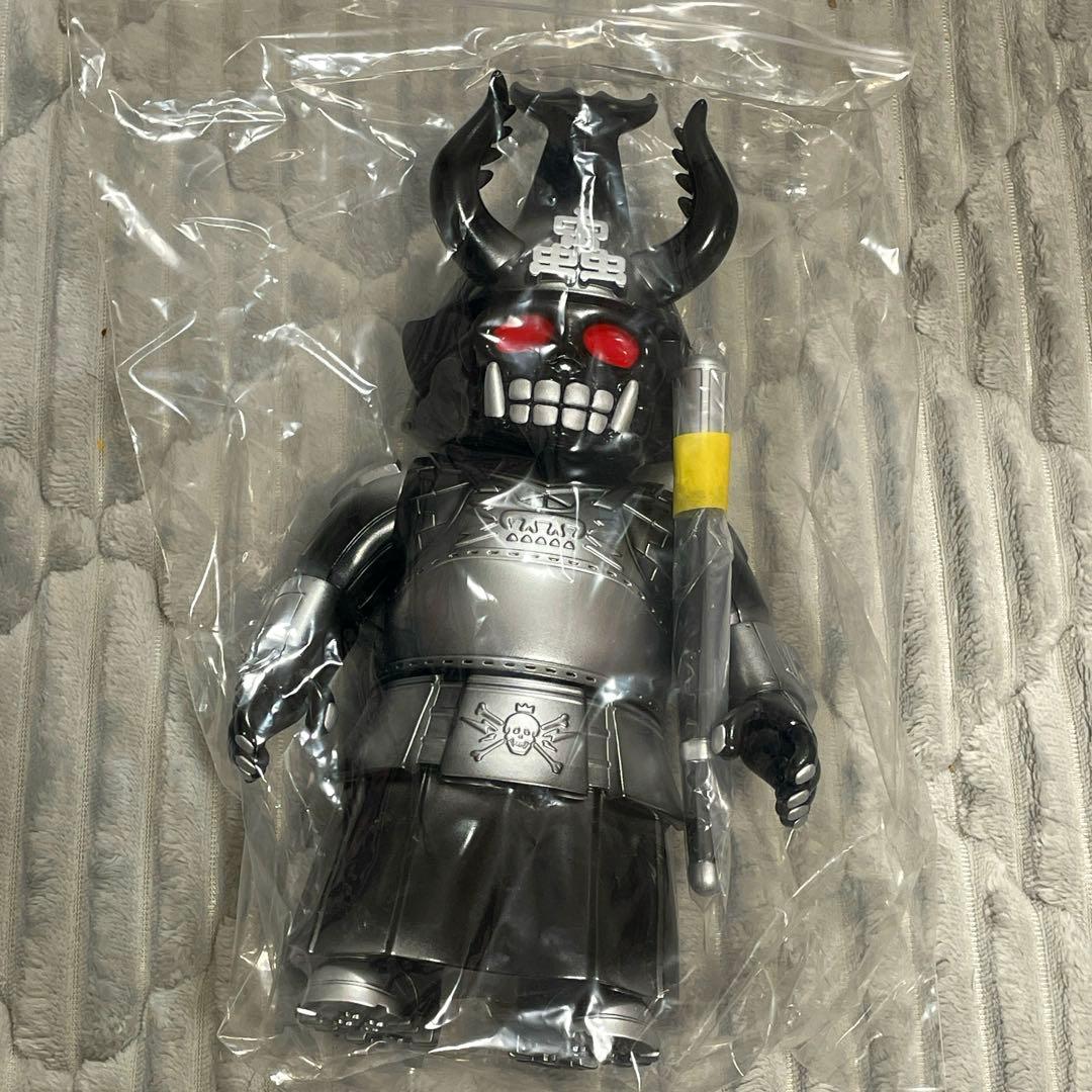 SKULL TOYS スカルトイズ ドクロ大将軍 黒銀 ソフビ sofubi