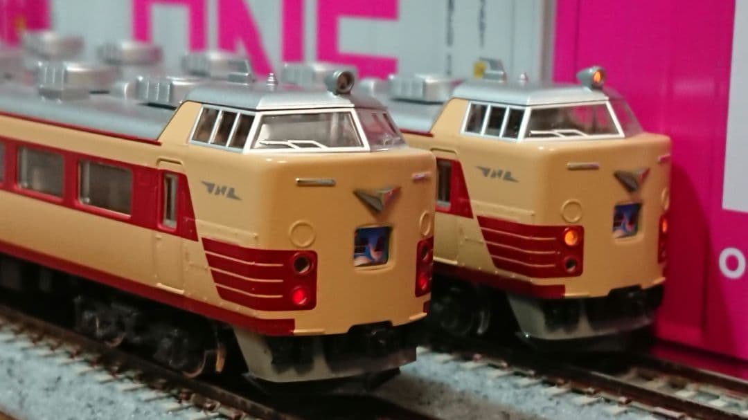 Nゲージ KATO 583系 485系 クモヤ90 向日町運転所 試運転編成