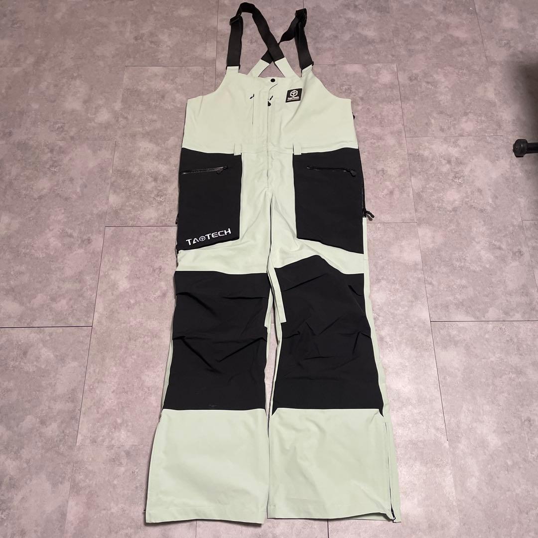 TaoTech 3Lジップアップスノージャケット&ビブパンツ　サイズL