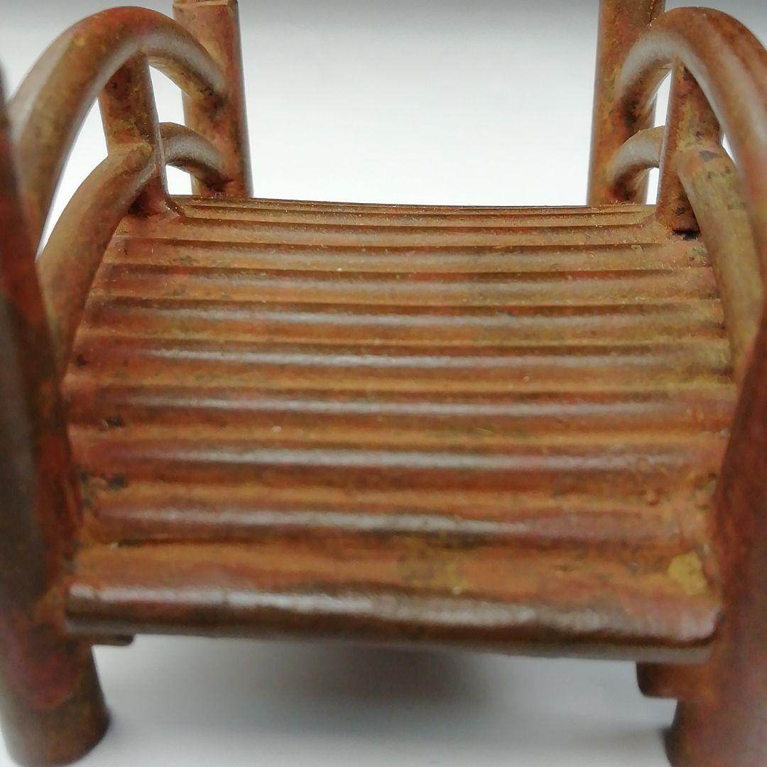 Ｔ６８２　蓋置　『橋　鋳銅蓋置』『伊波慶州』　共箱　茶道具