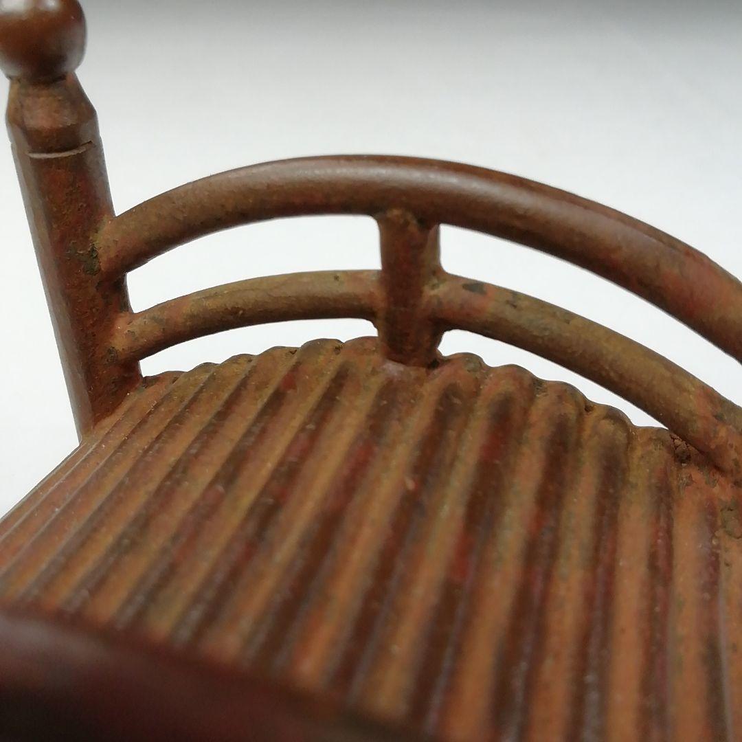 Ｔ６８２　蓋置　『橋　鋳銅蓋置』『伊波慶州』　共箱　茶道具