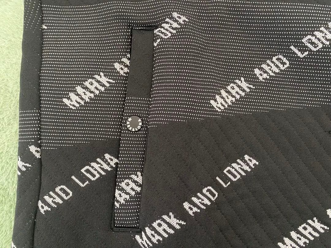 ゴルフウェア　メンズ　MARK & LONA ブラック アウター