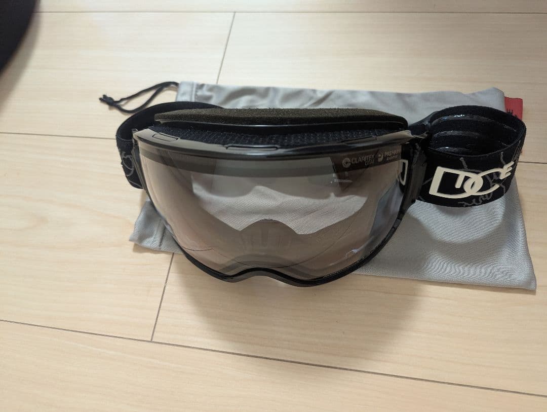 【ｍ】DICE BANK ゴーグル　ケース付き