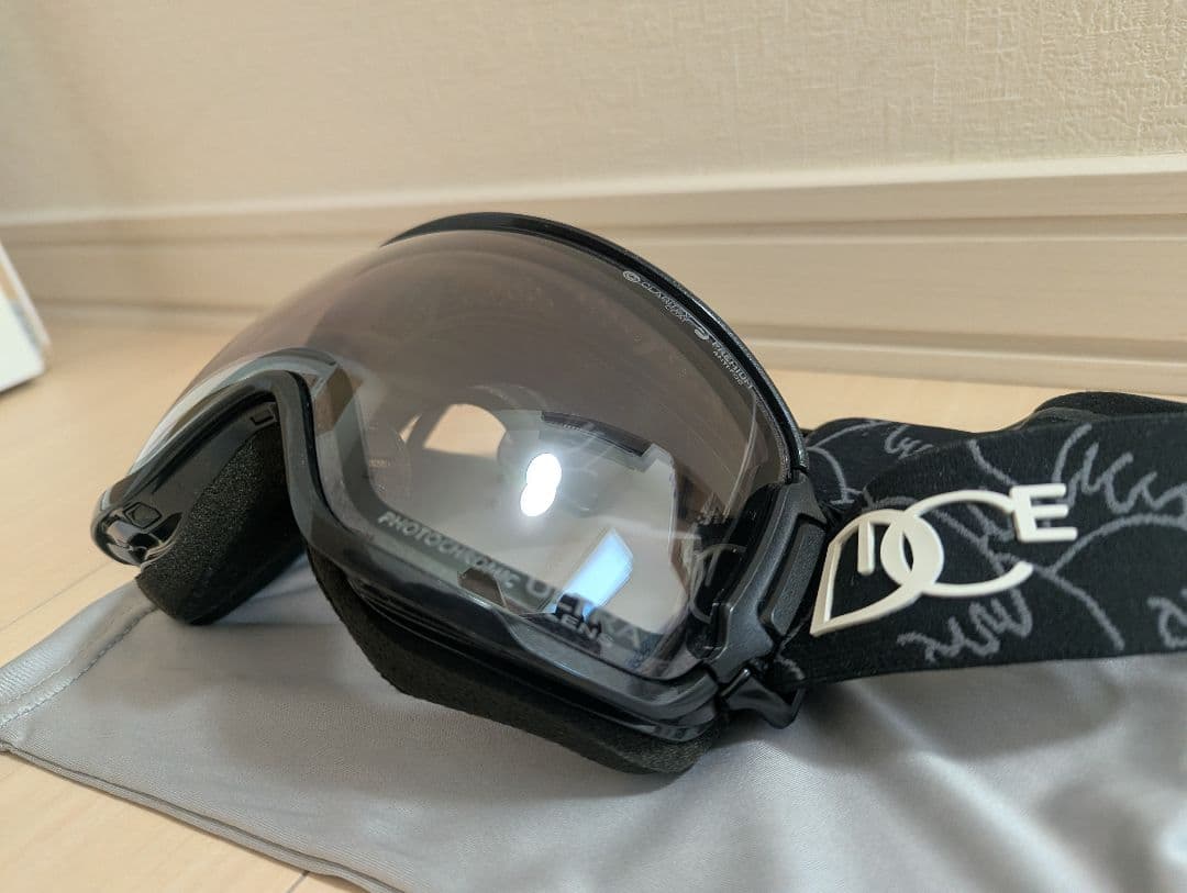 【ｍ】DICE BANK ゴーグル　ケース付き