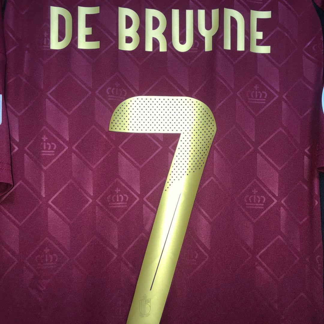 新品 未使用 タグ付き ベルギー代表 ホーム デブライネ インポートS