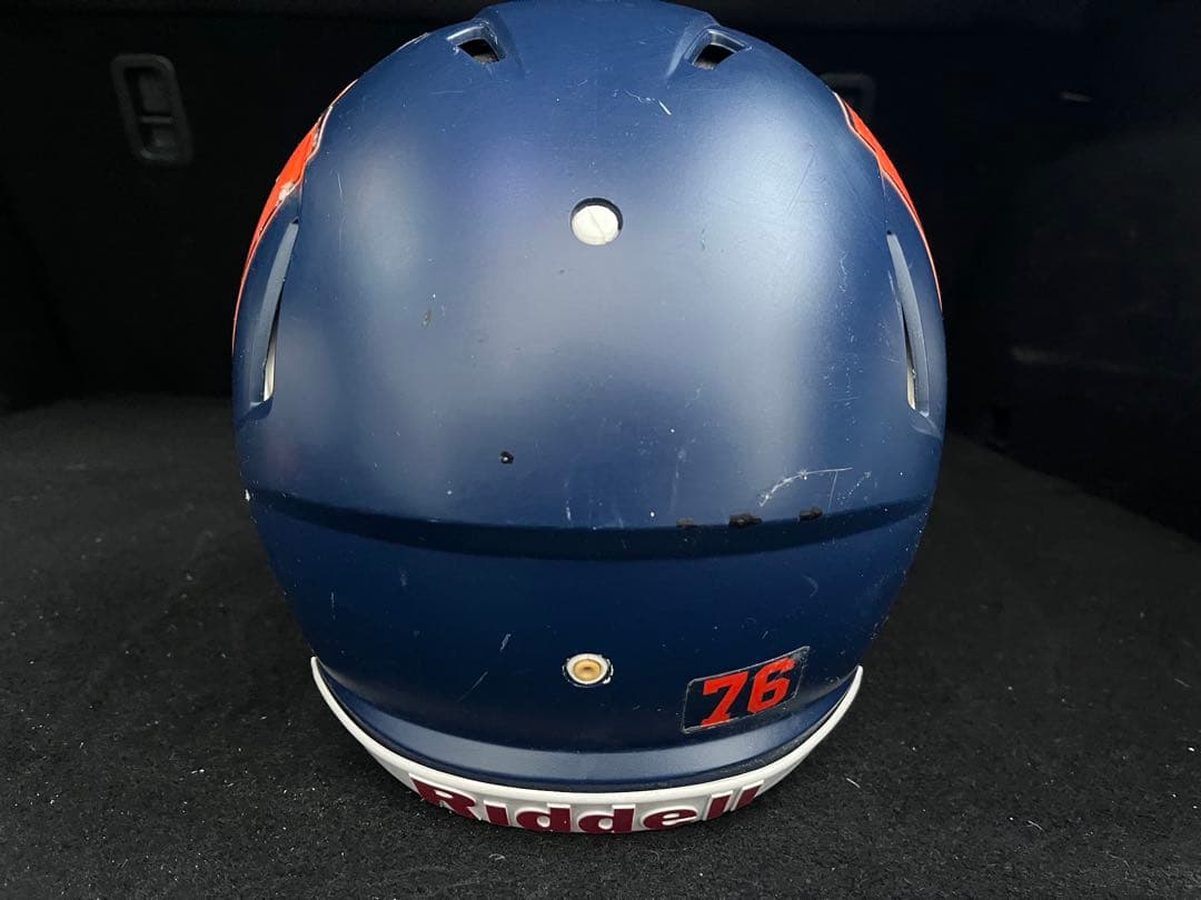 Riddell アメリカンフットボールヘルメット ネイビーブルー