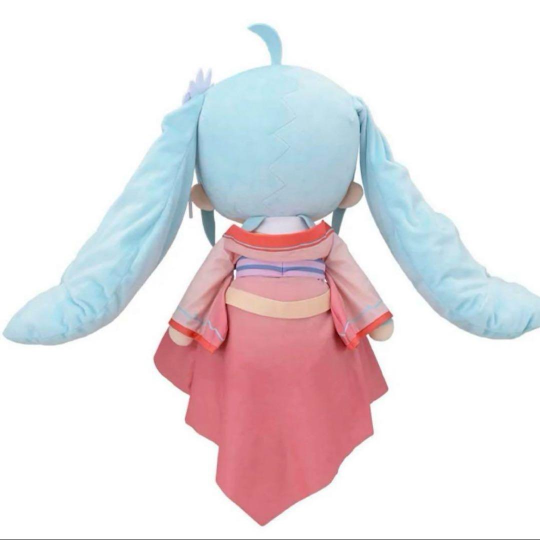 初音ミク 月西江 ふわぷち ぬいぐるみ (LL) 未開封品