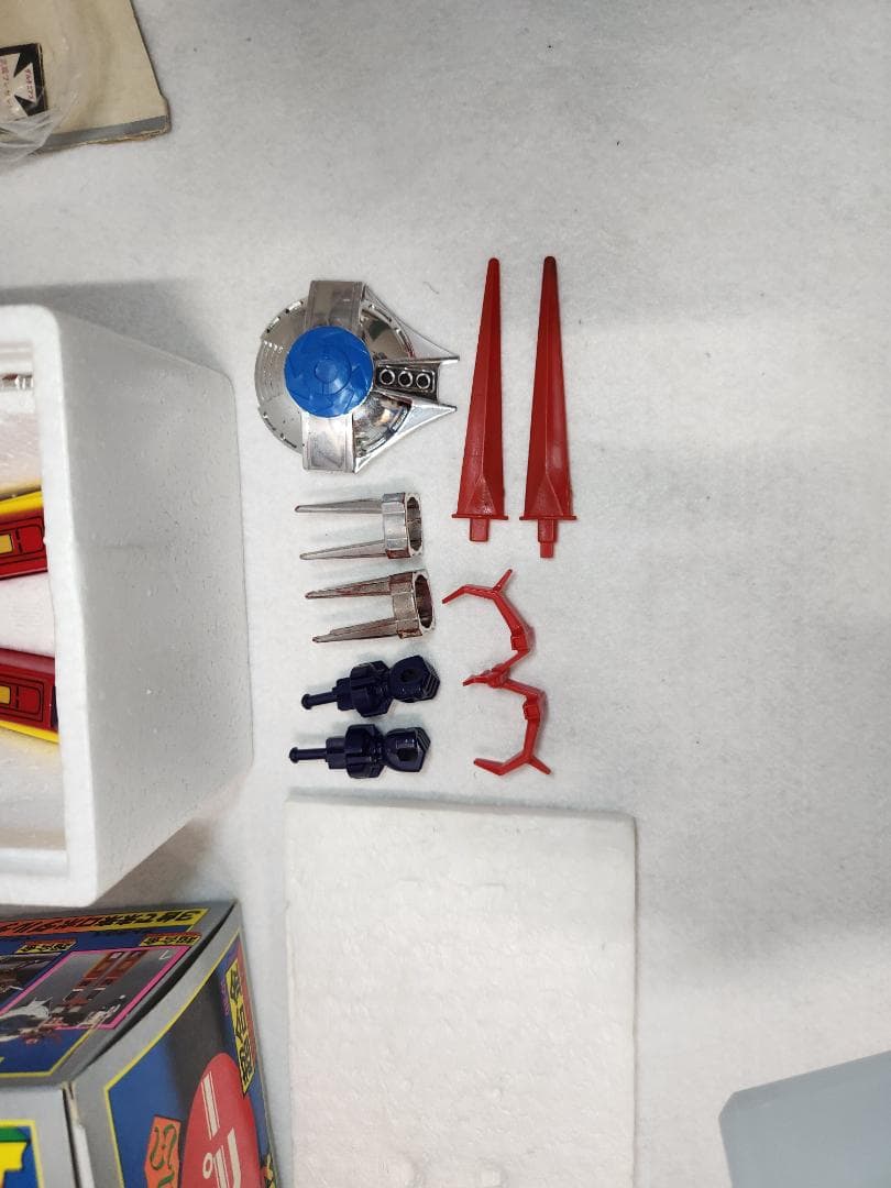 当時物　ポピー　DX超合金 未来合体ダルタニアス　単品箱セット