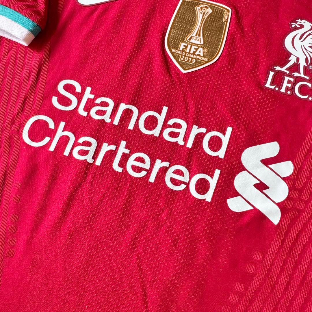 【CLフルパッチ＆選手支給用】南野拓実 ＃１８ リヴァプール ２０／２１（H）