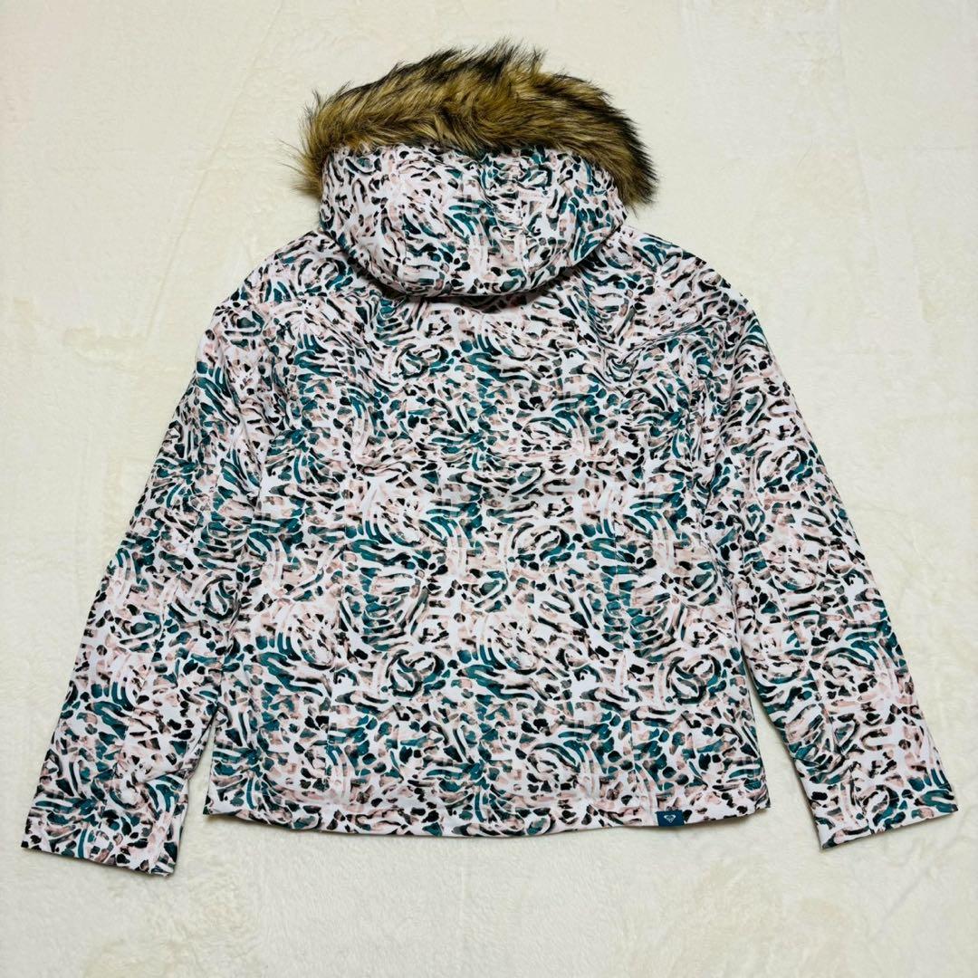 新品・タグ付き◆ROXY◆スノボウェア/フード付きダウン 2way アウトドア