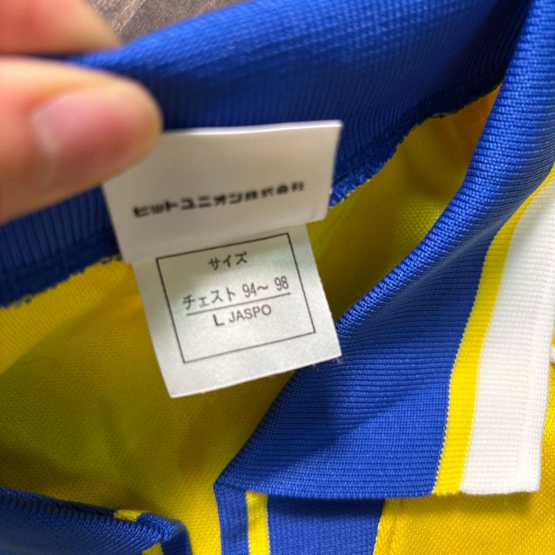 8SM1 PUMA ゲームシャツ　レプリカユニフォーム　黄色　スポーツ　古着