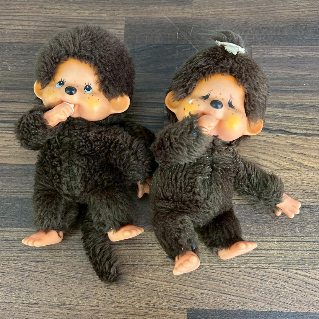 セキグチ 初代ヴィンテージ モンチッチ4体セット 1974年物 希少レア品