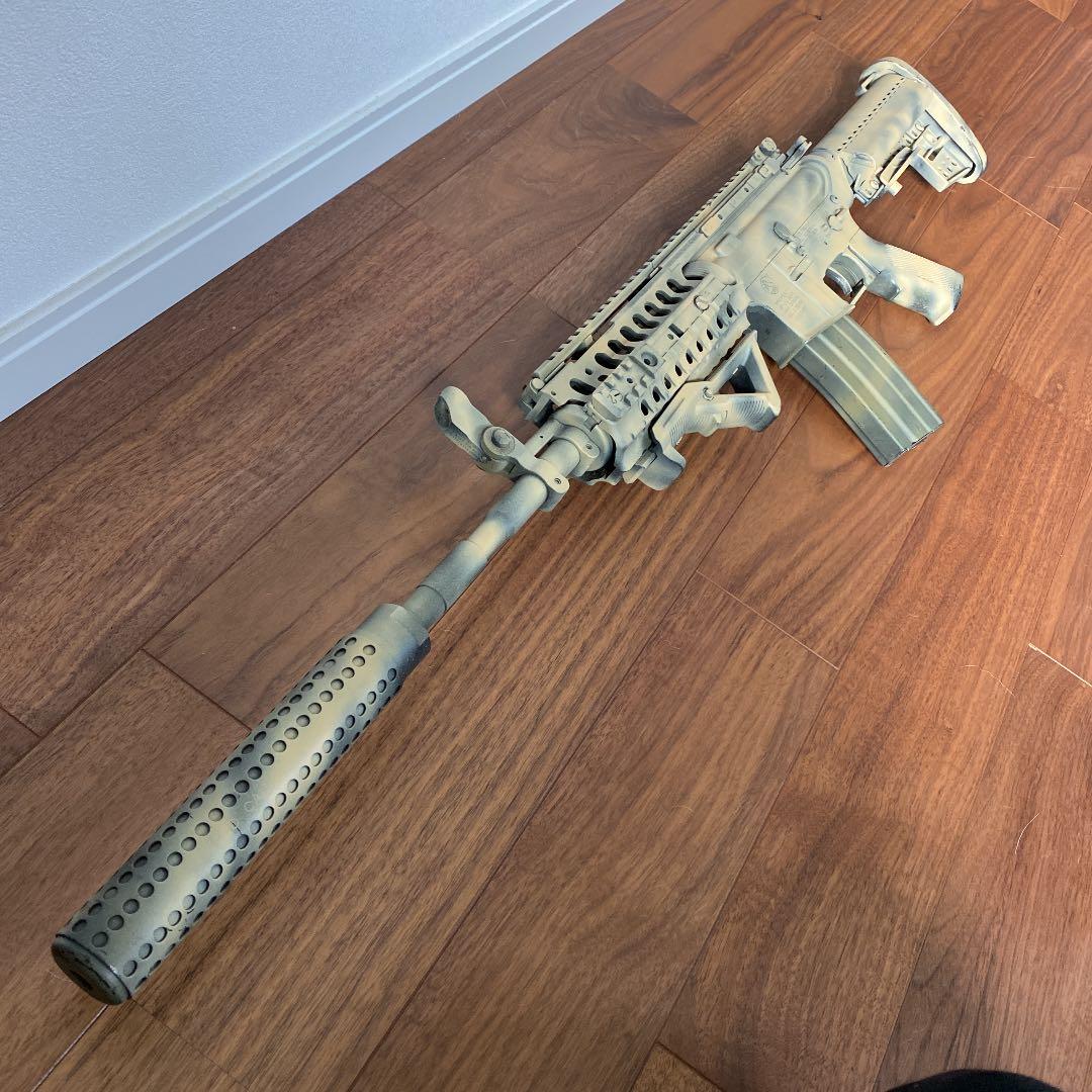 東京マルイ M4 S-System 300連マガジンx3 純正マグx2