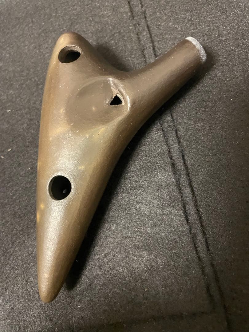 ティアーモオカリナ 黒陶 SF管