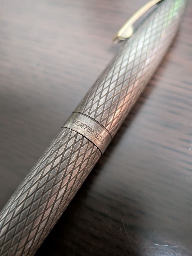 SHEAFFER スターリングシルバー 万年筆