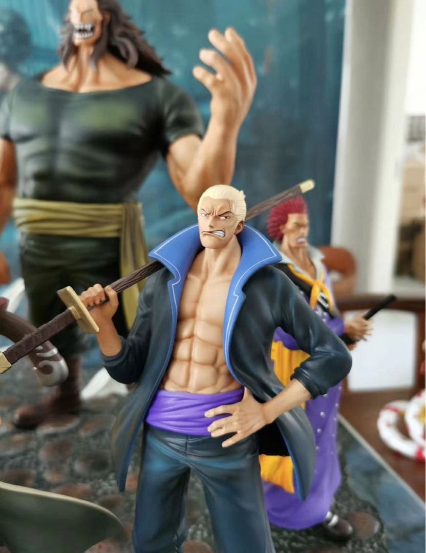 ワンピース 赤髪海賊団 9点 ガレージキット ガレキ スタチュー