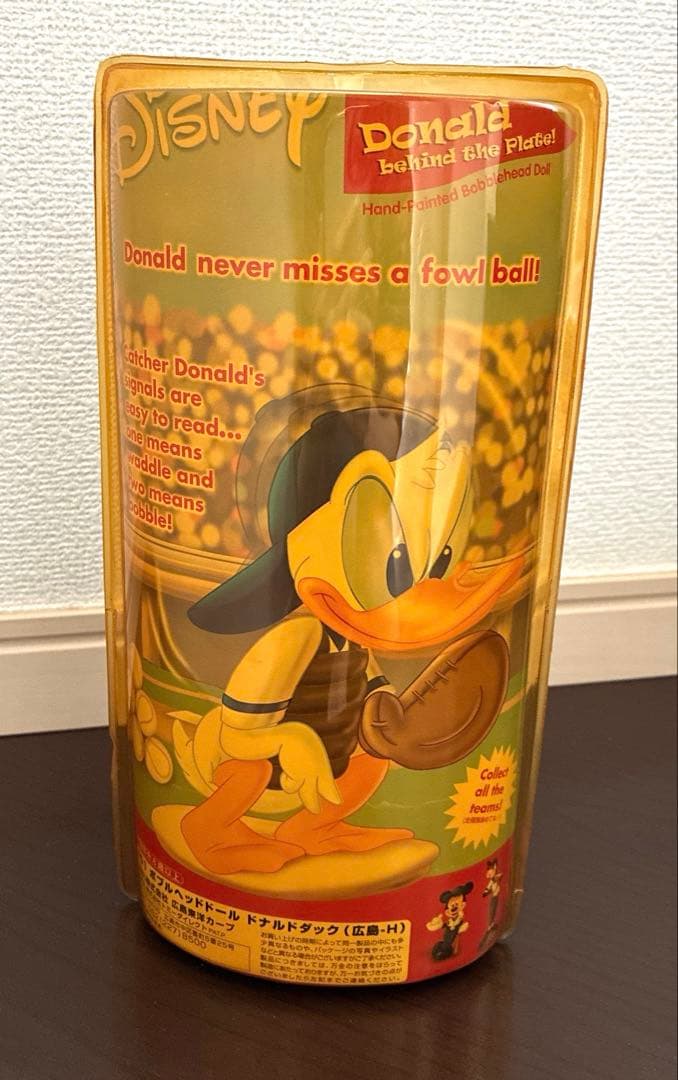 激レア広島東洋カープディズニーボブルヘッドドール限定ドナルド