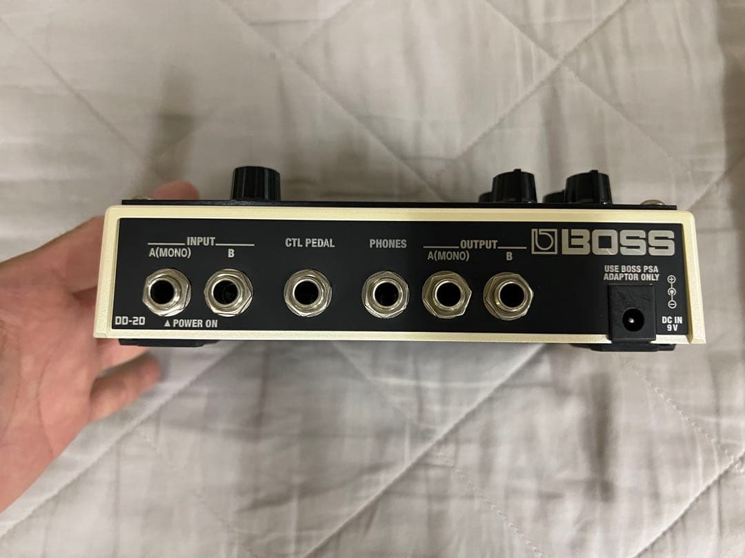 ギター DD 20 DIGITAL DELAY GIGA TWIN PEDAL BOSS