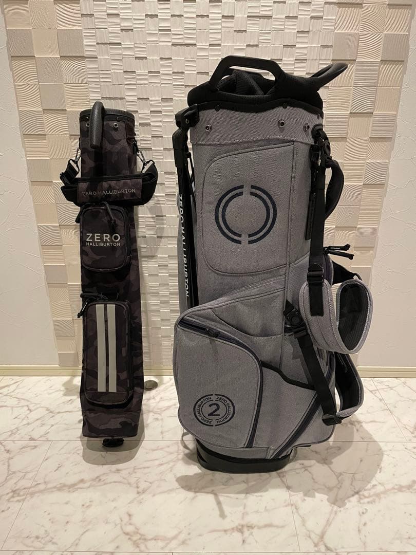 ZERO HALLIBURTON 4点キャディー　セルフ　トラベルアイアンカバー