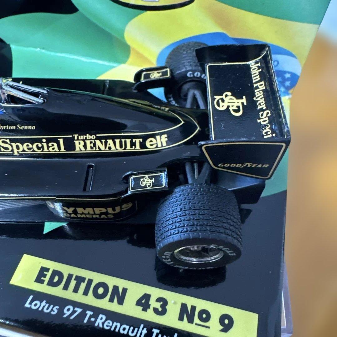 ロータス97 T-RENAULT turbo 1985 アイルトンセナ