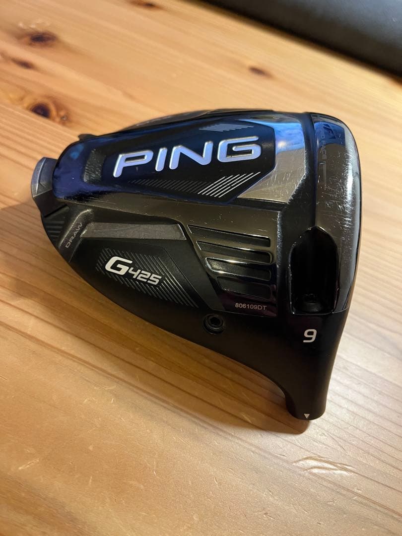PING G425 MAX ドライバー 9° ヘッドのみ
