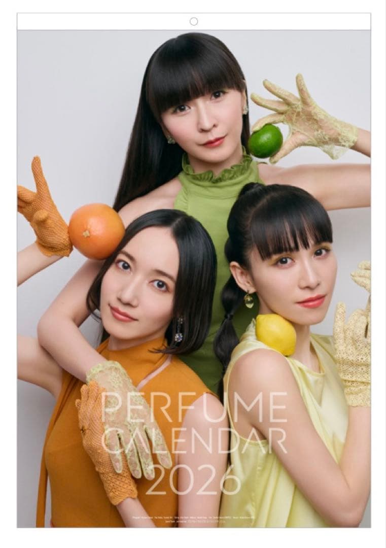 2026年　Perfume カレンダー