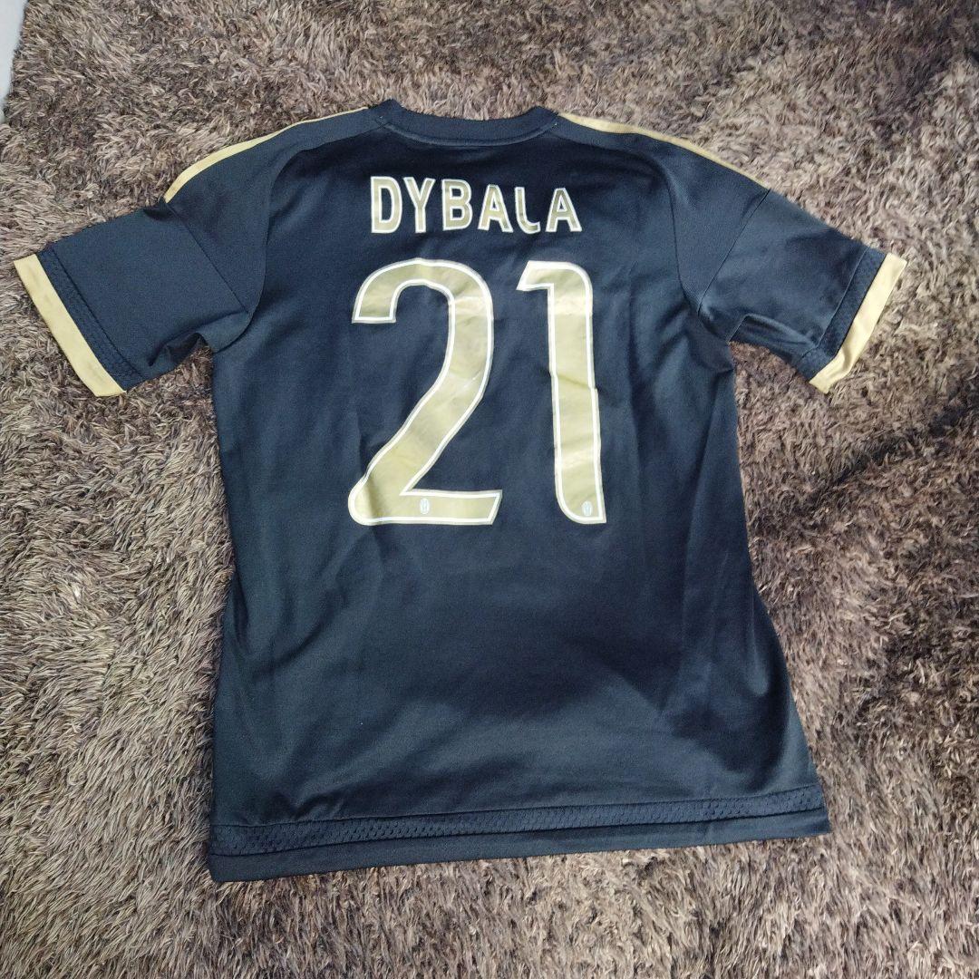 レアJuventus DYBALA 21 シャツ M 黒金2015-2016