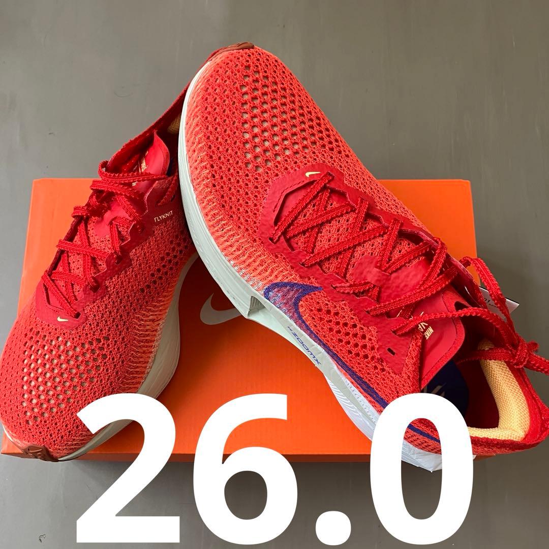 ズームX ヴェイパーフライ ネクスト% 3★26.0cm★DV4129-601