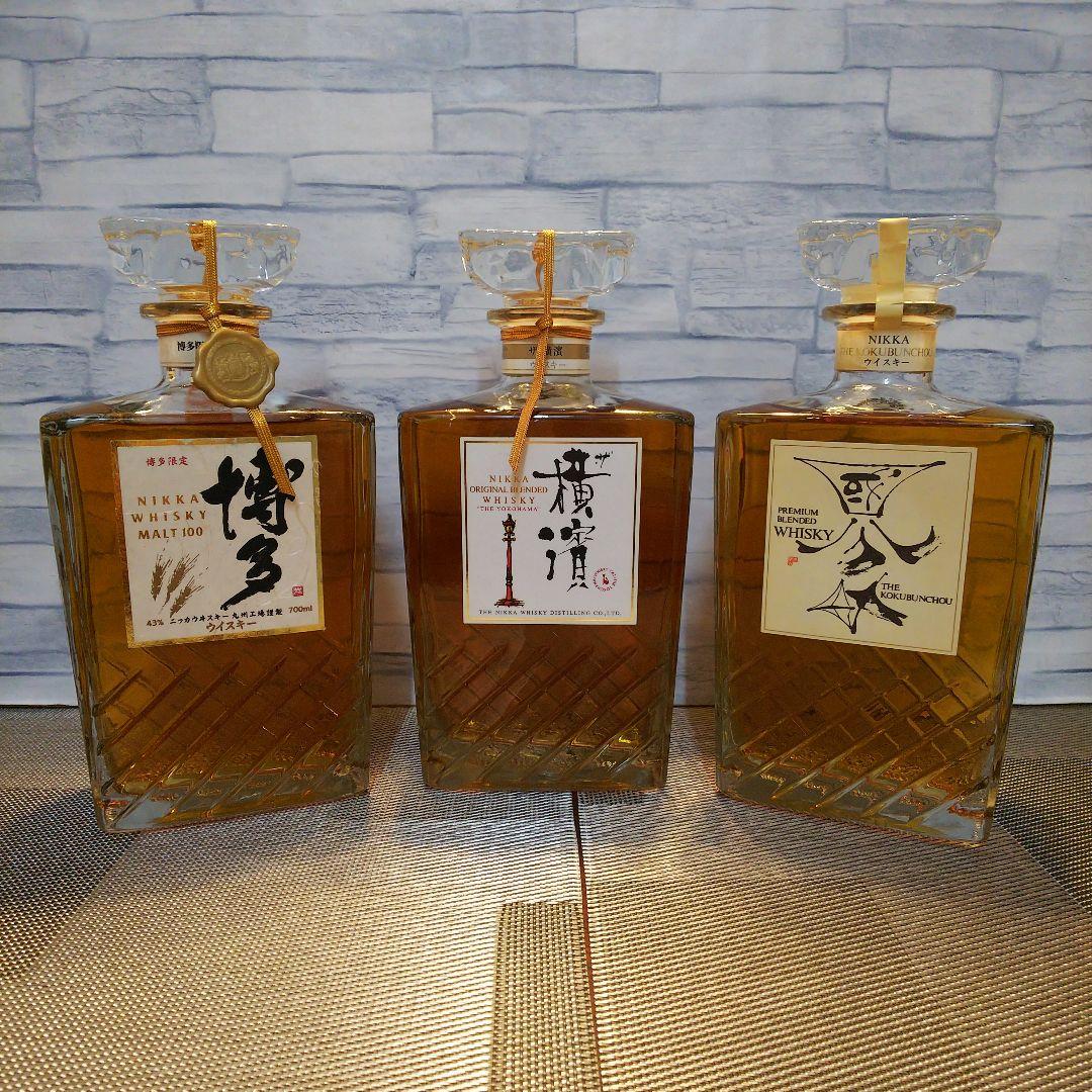 ★ 3地域限定販売品 ニッカウヰスキー / 博多&横濱＆仙台国分町