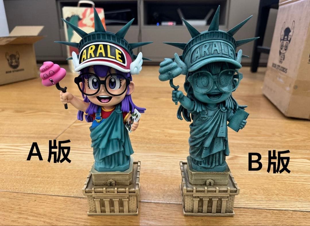 Dr.スランプ Zor-STUDIO パイロット自由の女神アラレちゃんフィギュア