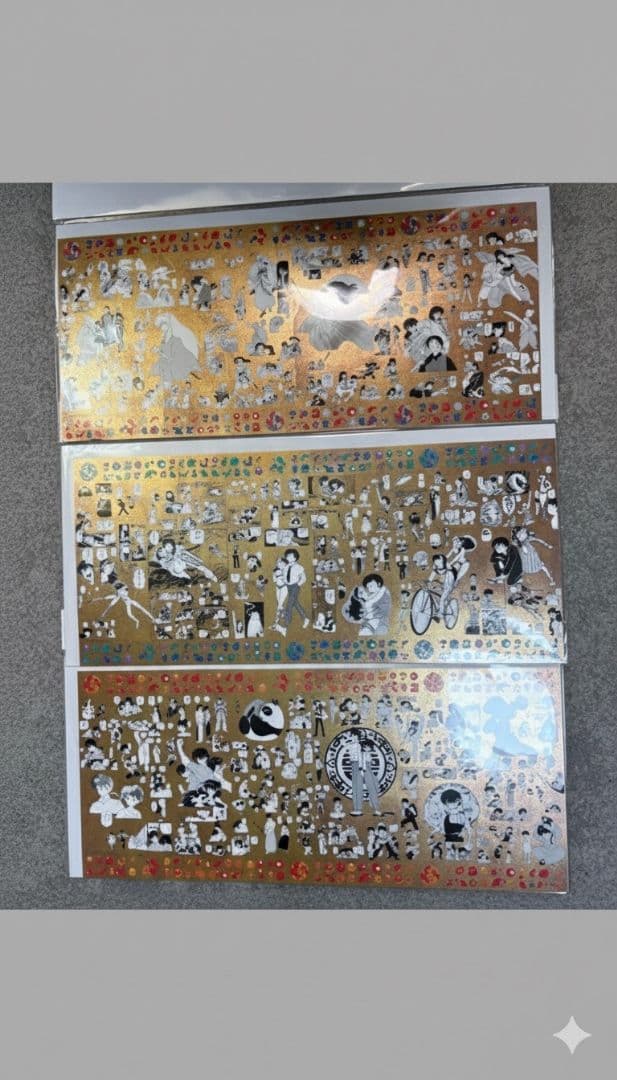 大阪万博　うる星やつら　らんま1/2 犬夜叉　高橋留美子　ポスター　金　全３種