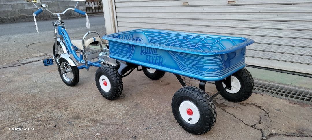 一点モノ★シュイン三輪車カスタムトレーラー