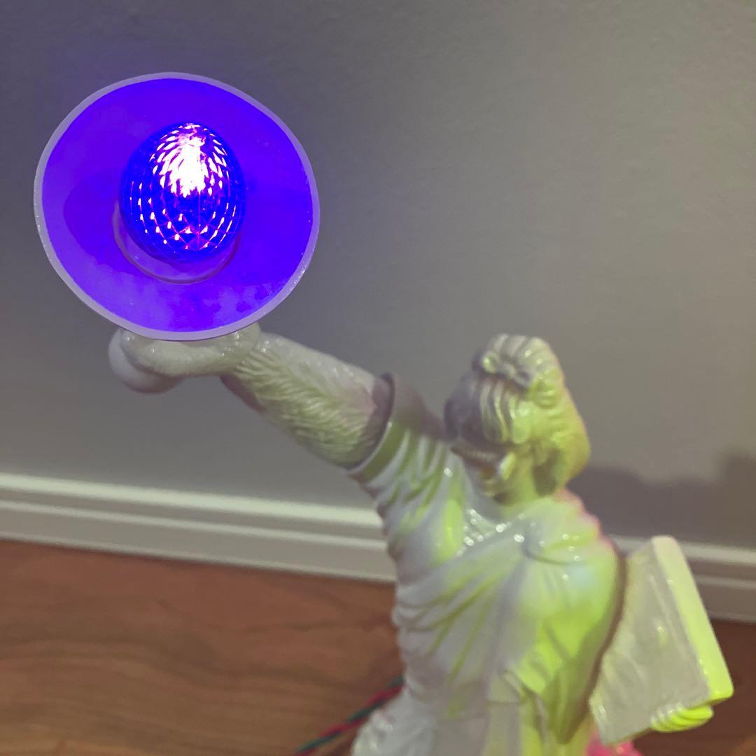 magma ICE Venus ランプ　白×蛍光イエロー×蛍光ピンク