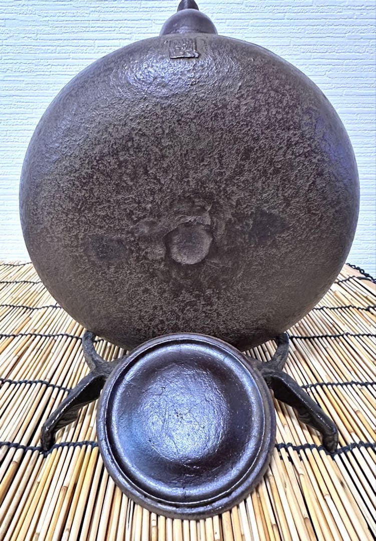 未使用品、栞付　岩手県奥州水沢佐藤鋳金工芸　現代の名工 佐藤勝久造　２０型