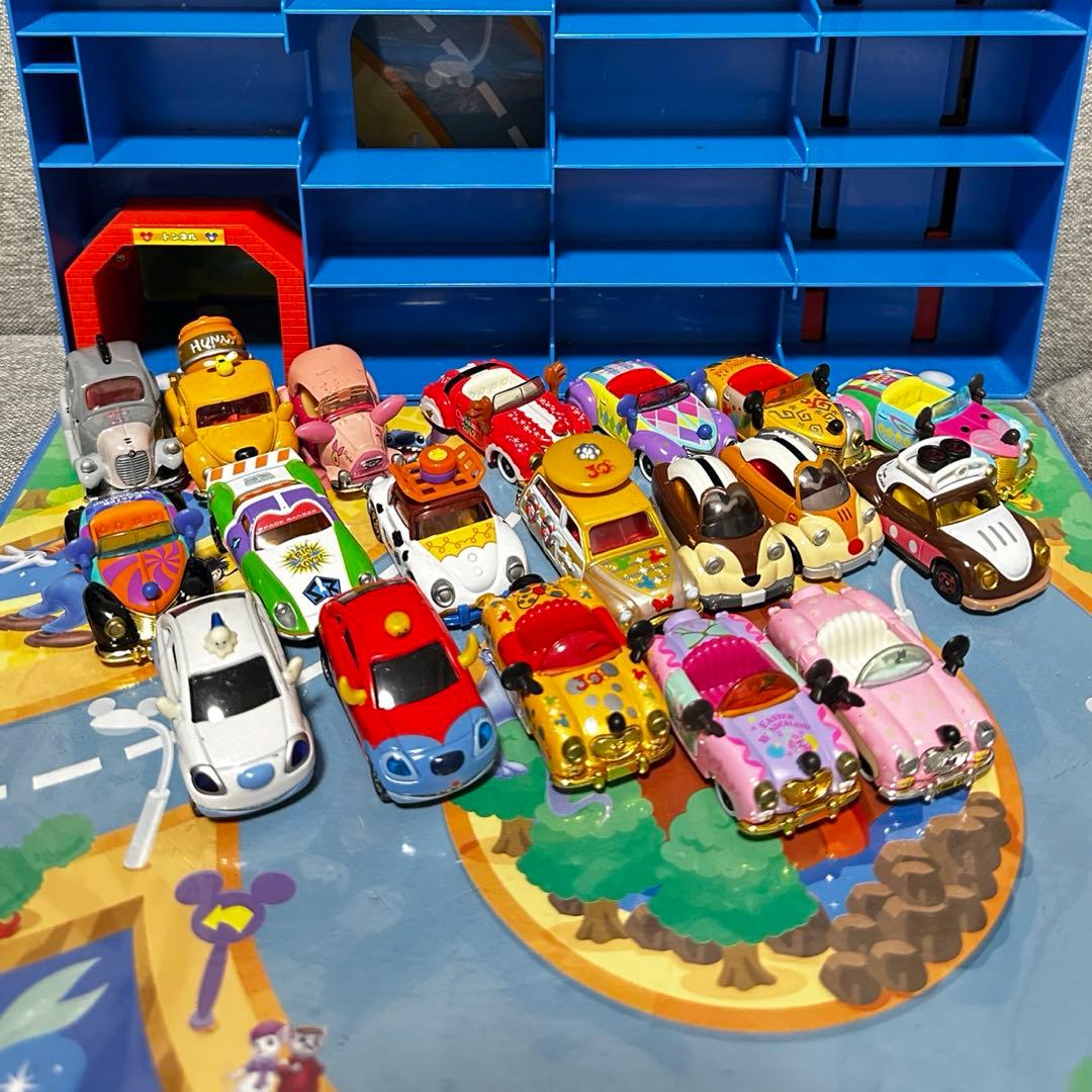 ディズニー　トミカ　まとめ売り　希少　あそべるケース付