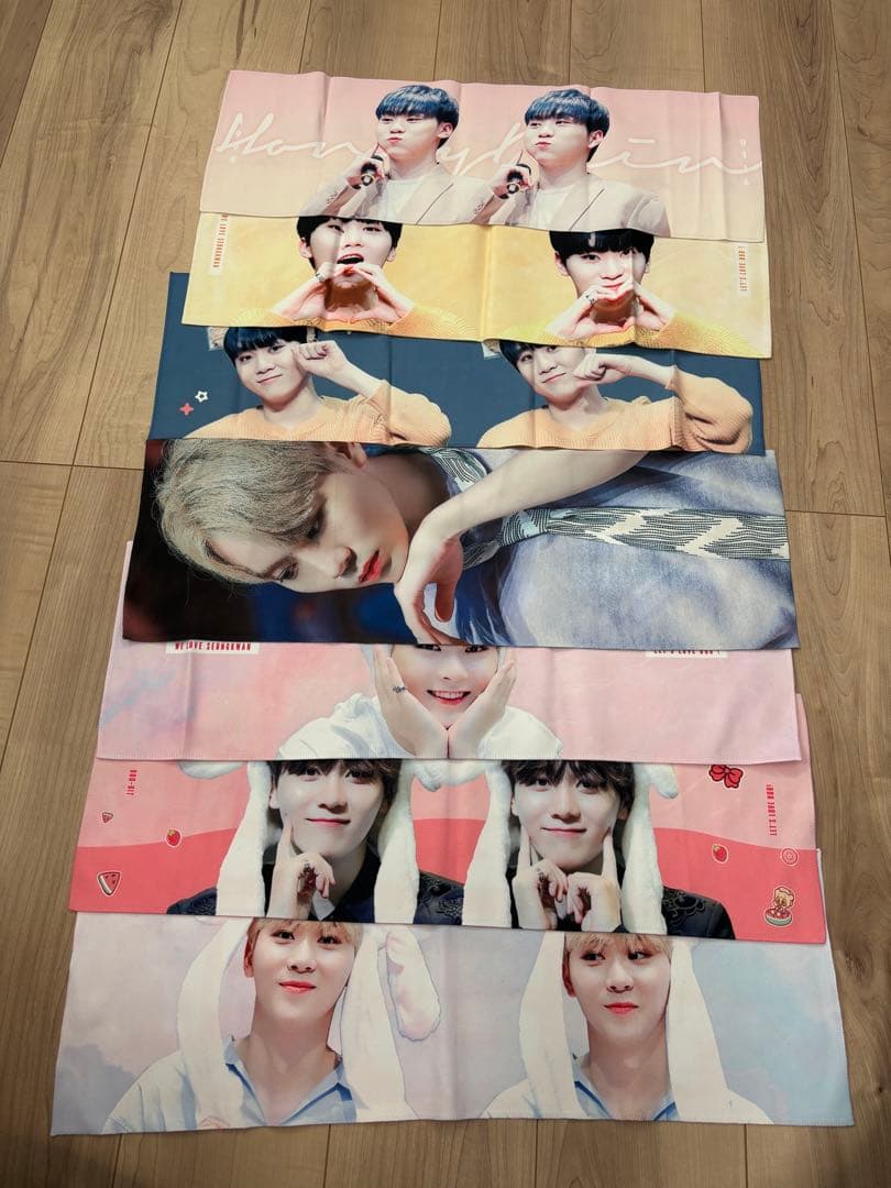 スングァン　トレカ　うちわ　缶バッチ　アクスタ　ぬいぐるみ　スローガン　まとめ