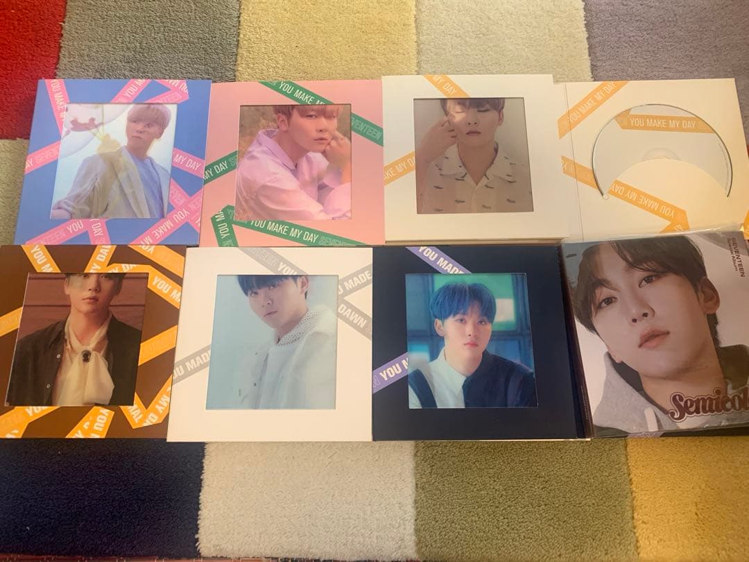 スングァン　トレカ　うちわ　缶バッチ　アクスタ　ぬいぐるみ　スローガン　まとめ