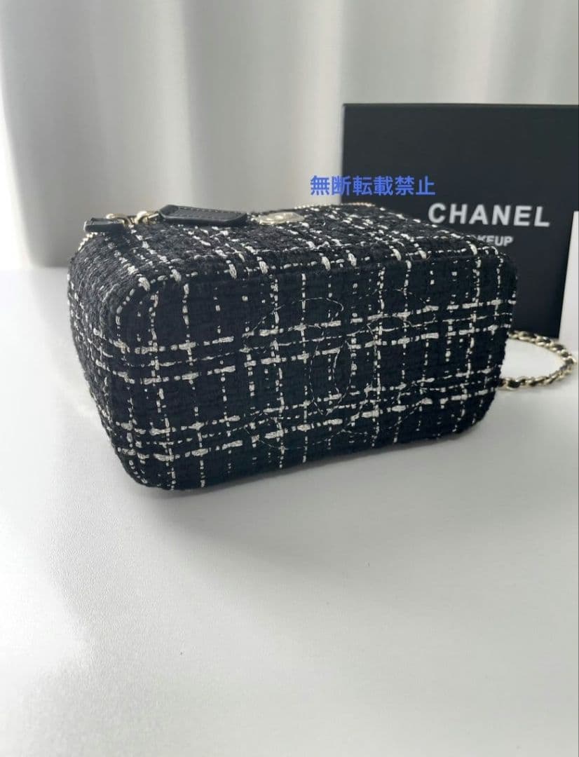シャネル ノベルティ ツイード ショルダーバッグ