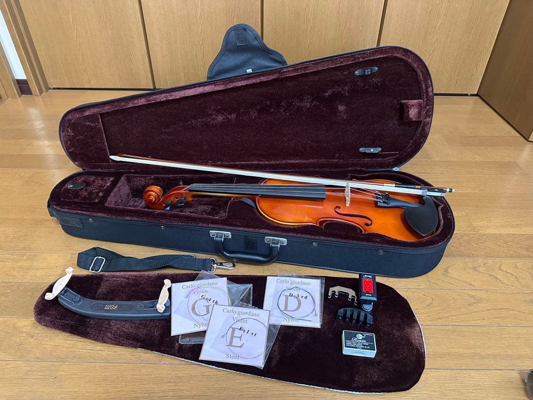 バイオリン本体 標準サイズ 茶色