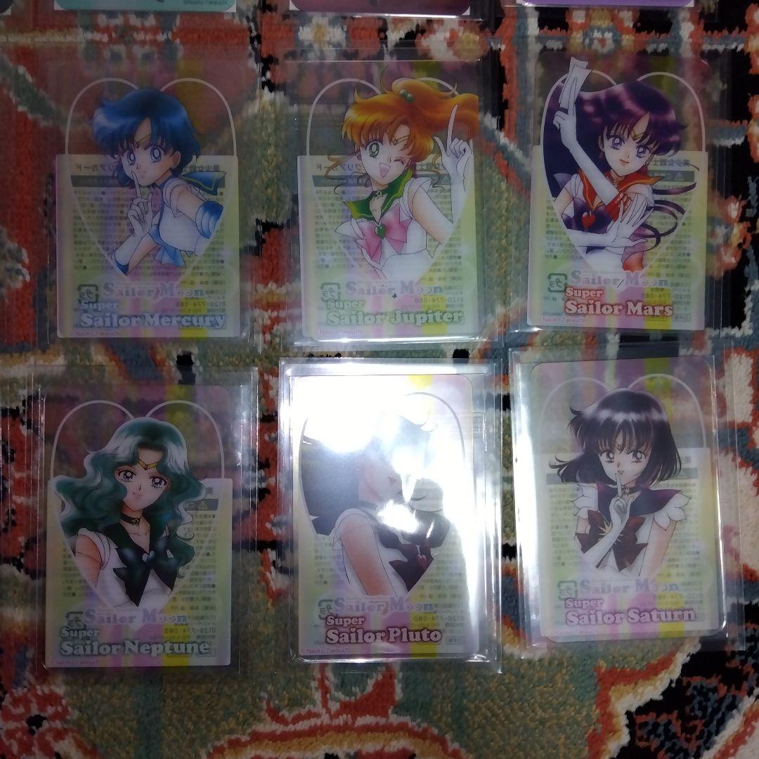 フルコンプ　明治　コラボ　セーラームーン　クリアカード