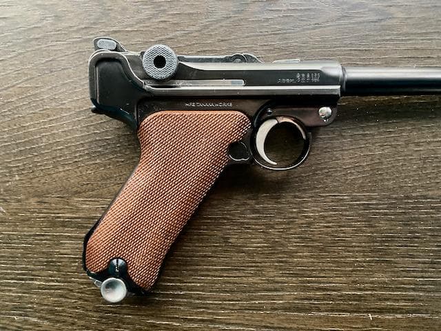 激レア！タナカ ルガーP08 マリーネ 6インチ ガスブローバック