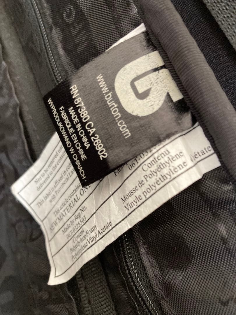 burton fragment design ductline キャリーバッグ