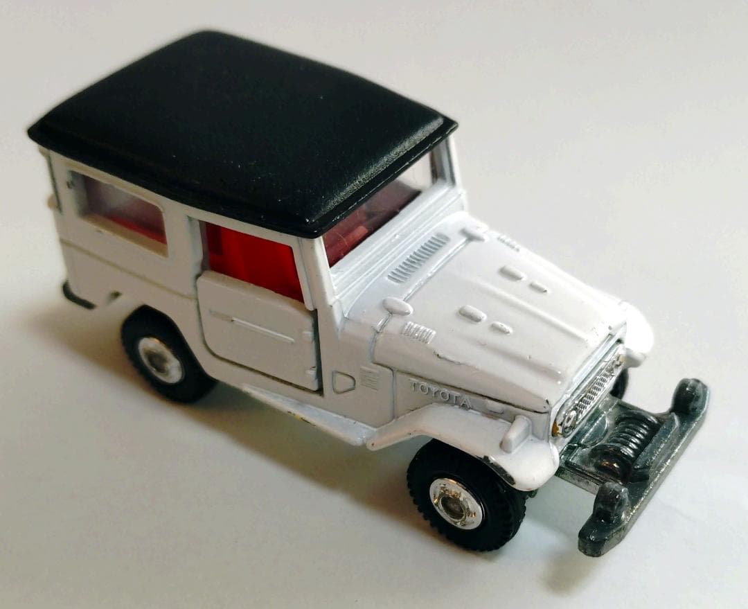 トミカ 2-2 トヨタ ランドクルーザー 当時物 旧ホイール FJ40①